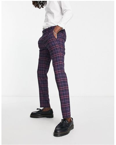 Twisted Tailor Ladd Suit Pants - Blue