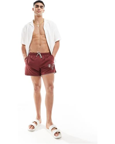 Abercrombie & Fitch Short - Rouge