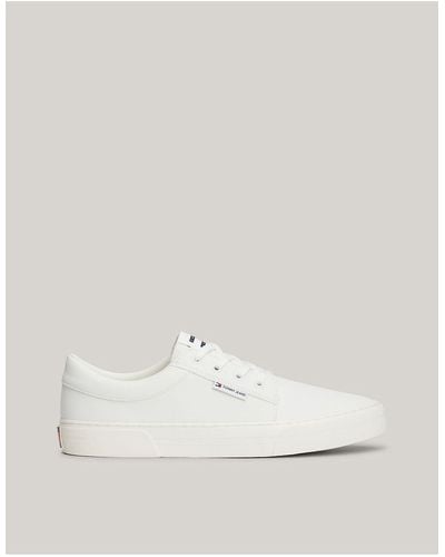 Tommy Hilfiger Derby Skater Trainers - White