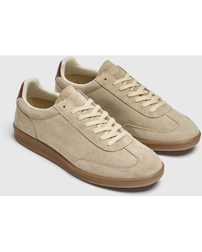 Pull&Bear Casual Leather Trainers - Multicolour