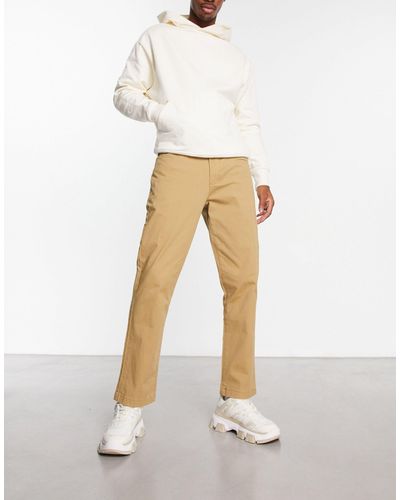 Element Sawyer - pantaloni color cuoio - Bianco