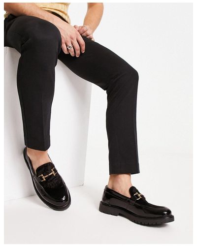 H by Hudson Mocasines s - Negro