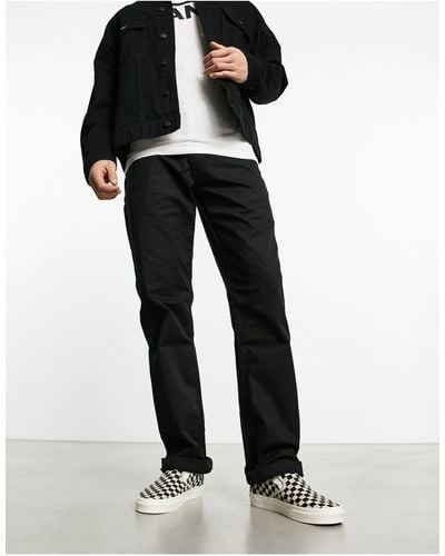 Vans Authentic Relaxed Fit Chinos - Black
