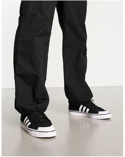 adidas Originals Nizza - Sneakers - Zwart