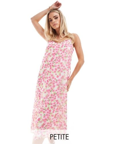 Vero Moda Cami Midi Dress - Pink