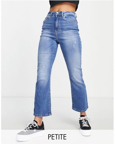 Only Petite Charlie - Kick Flare Jeans - Blauw