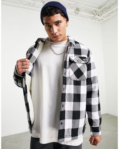 Dickies Sacramento - Overhemd Gevoerd Met Sherpa Fleece - Zwart