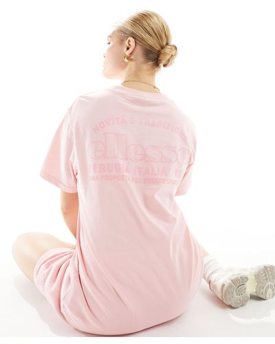Ellesse – marghera – t-shirt - Pink