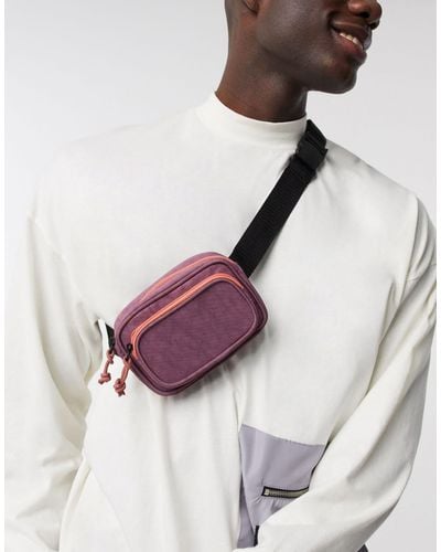 ASOS Mini Cross Body Bum Bag - Purple