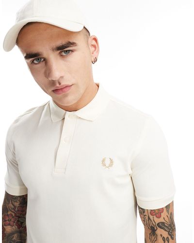 Fred Perry Polo - cassé - Blanc