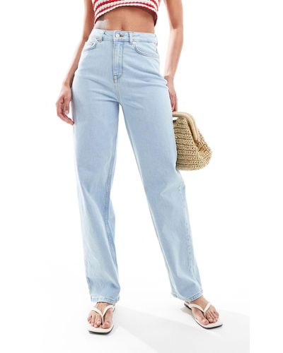 SELECTED Femme Barrel Fit Jeans - Blue