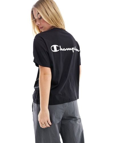Champion Legacy Drop Shoulder T-shirt - Blue