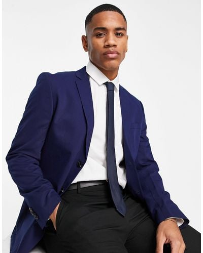 Jack & Jones Premium Slim Suit Jacket - Blue