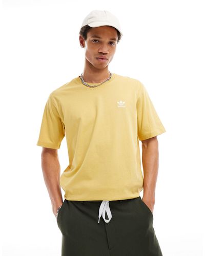 adidas Originals Camiseta color essentials - Amarillo