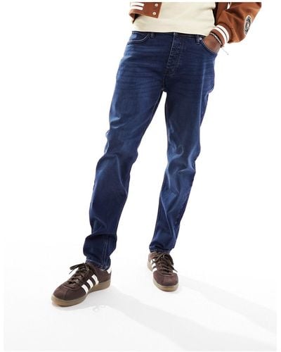 French Connection Tapered Fit Jeans - Blue