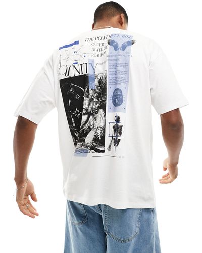 ASOS T-shirt oversize - Bianco
