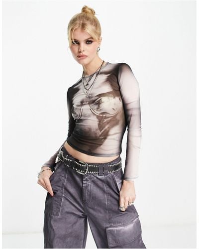 Bershka Long-sleeved tops for Women | Online Sale up to 55% off | Lyst  Australia