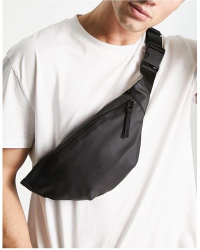 Rains Unisex 13130 Mini Bum Bag - Black