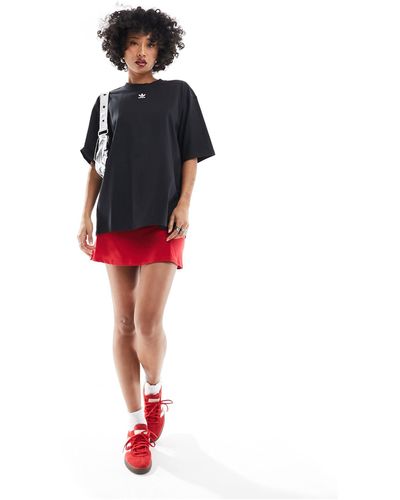 adidas Originals T-shirt nera - Rosso