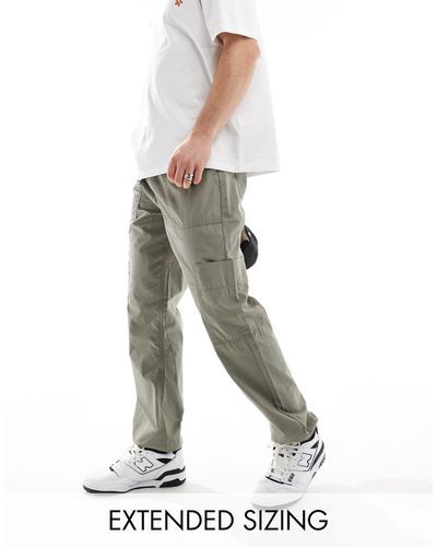ASOS Pull On Cargo Joggers - White