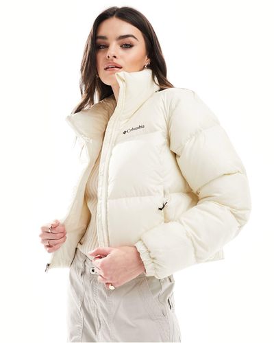 Columbia Puffect - giacca corta color gesso - Bianco