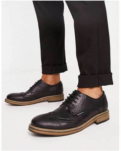 Ben Sherman Scarpe brogue eleganti nere - Nero