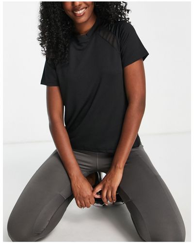 Threadbare Fitness - t-shirt - Noir
