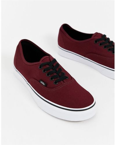 Vans Authentic Trainers - Red