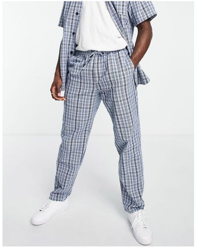 Jack & Jones Premium Co-ord Loose Fit Trousers - Blue