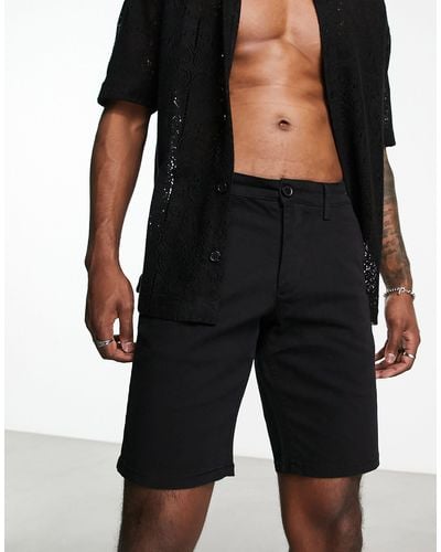 Only & Sons Slim Fit Chino Short - Black