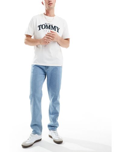 Tommy Hilfiger Regular Tapered Dad Jeans - Blue