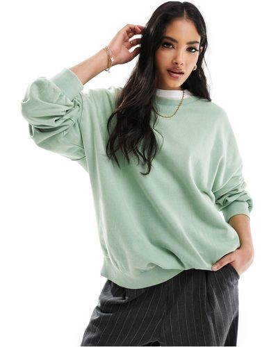 ASOS Oversized Sweatshirt - Green