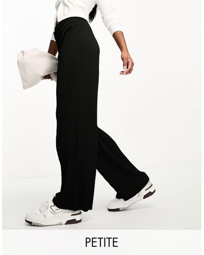 Y.A.S Petite Pantalon plissé ample - Noir