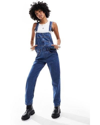 Free People ziggy Denim Overall Dungarees - Blue