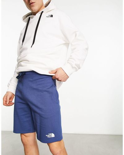 The North Face – standard – leichte fleece-shorts - Blau