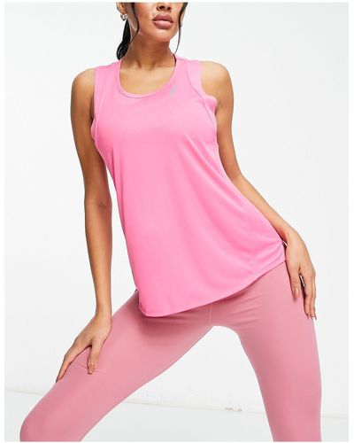 Nike Camiseta sin mangas dri-fit race day - Rosa