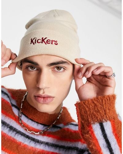 Kickers Knitted Beanie With Red Logo
