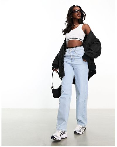ASOS baggy Fit Jeans - White