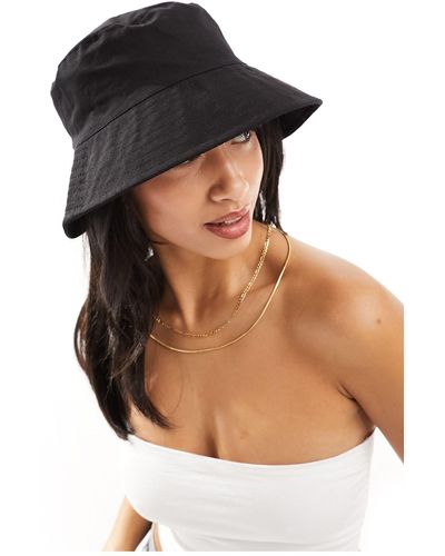 Accessorize Cotton Bucket Hat - Black