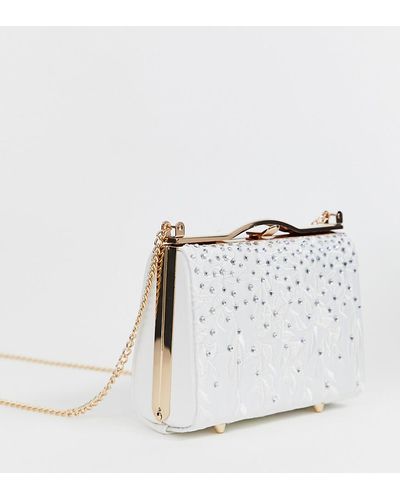 White ALDO Clutches and evening bags for Women | Lyst