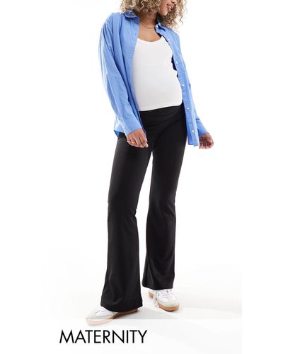 ONLY Stretchy Flared Trousers - Blue