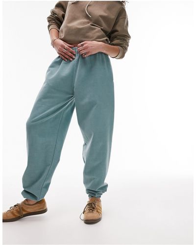 Topshop blue acid wash joggers new arrivals