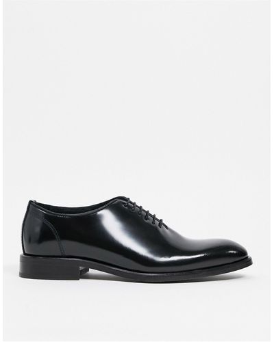 Reiss Dominic Lace Up Brogues - Black