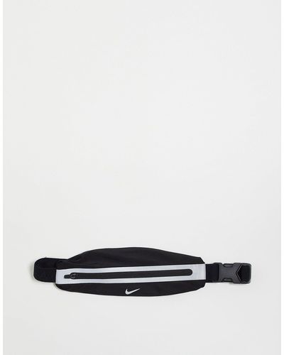 Nike Running – schmale gürteltasche - Weiß