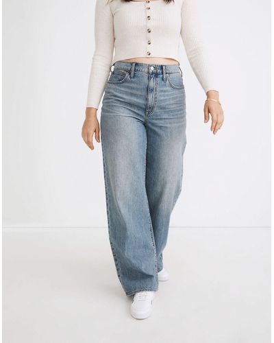 Madewell Super wide-legged Jeans - Blue
