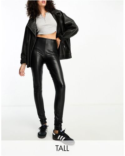 ONLY Faux Leather leggings - Black
