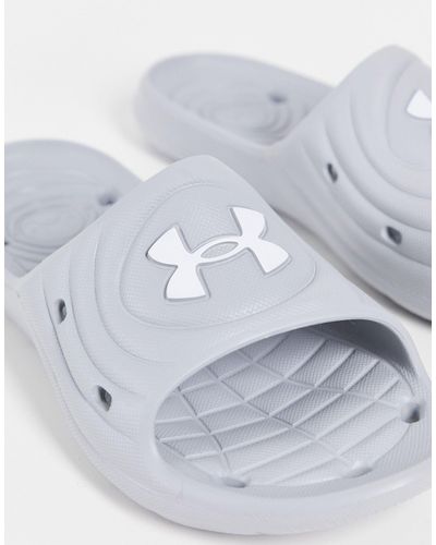 Under Armour Locker Iv Sliders - Grey