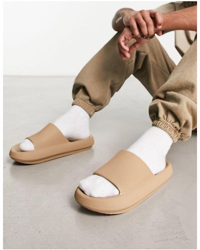 Schuh Hayes - Slippers - Naturel