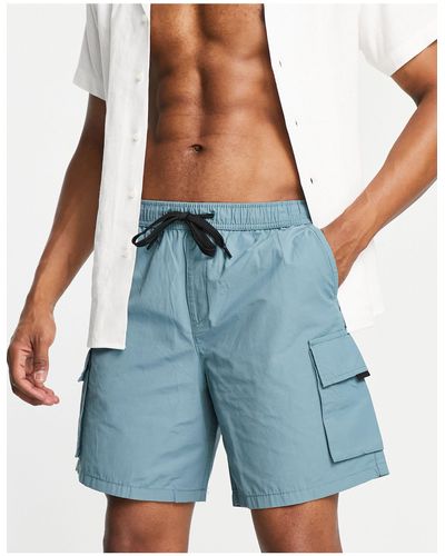 New Look Relaxed Fit Short With Pockets - Green
