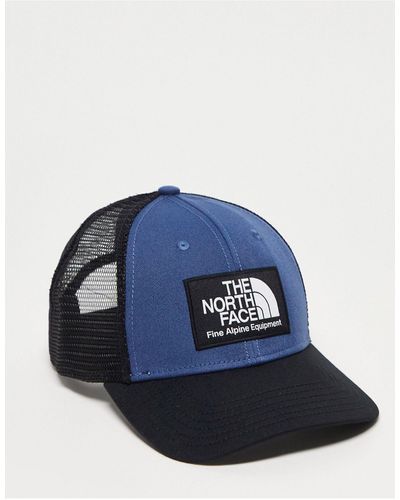 The North Face Mudder Trucker Cap With Mesh Back - Blue